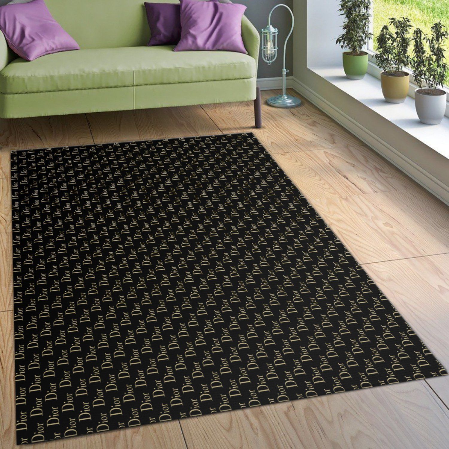Dior Area For Christmas Luxury Fashion Brand Rug Home Decor Area Carpet Door Mat