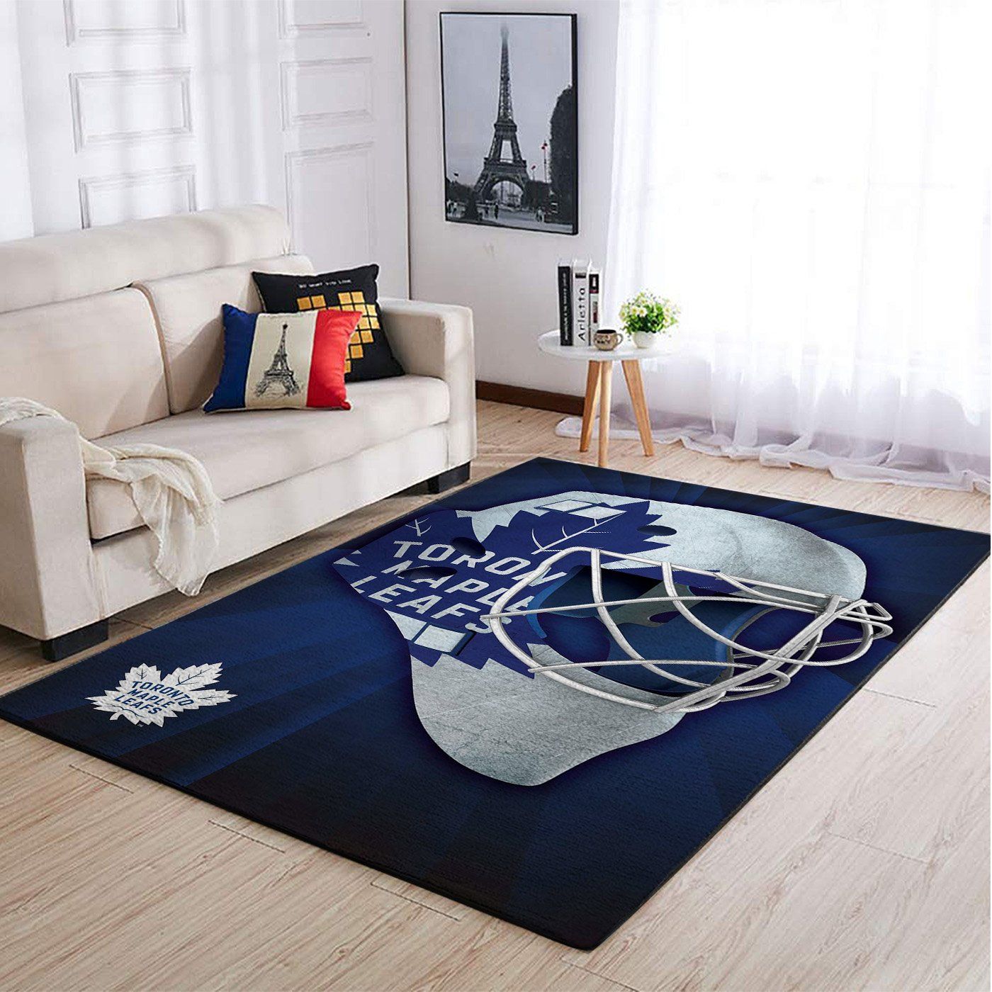 Toronto Maple Leafs Nhl Team Logo Type 7759 Rug Home Decor Area Carpet Living Room