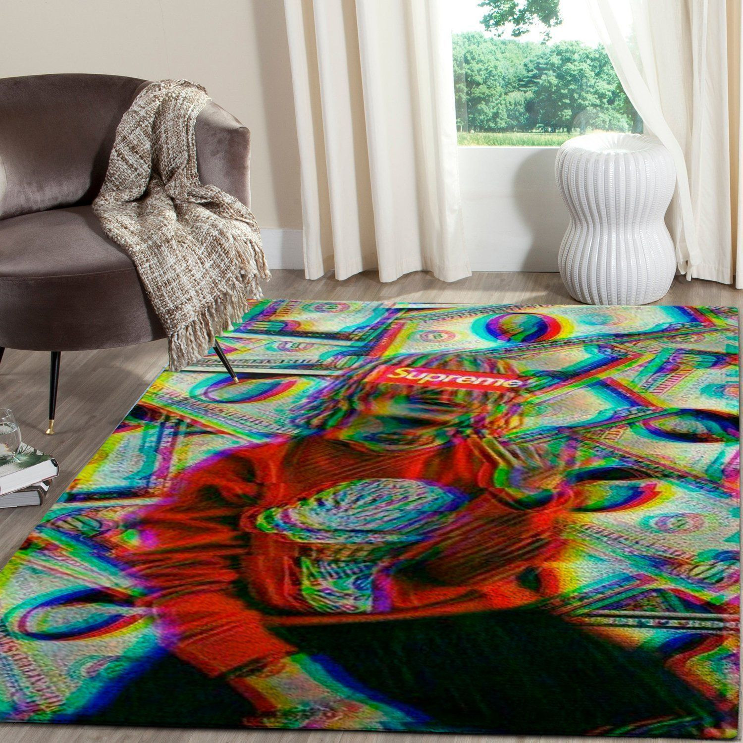 Supreme Area Luxury Fashion Brand Rug Door Mat Home Decor Area Carpet
