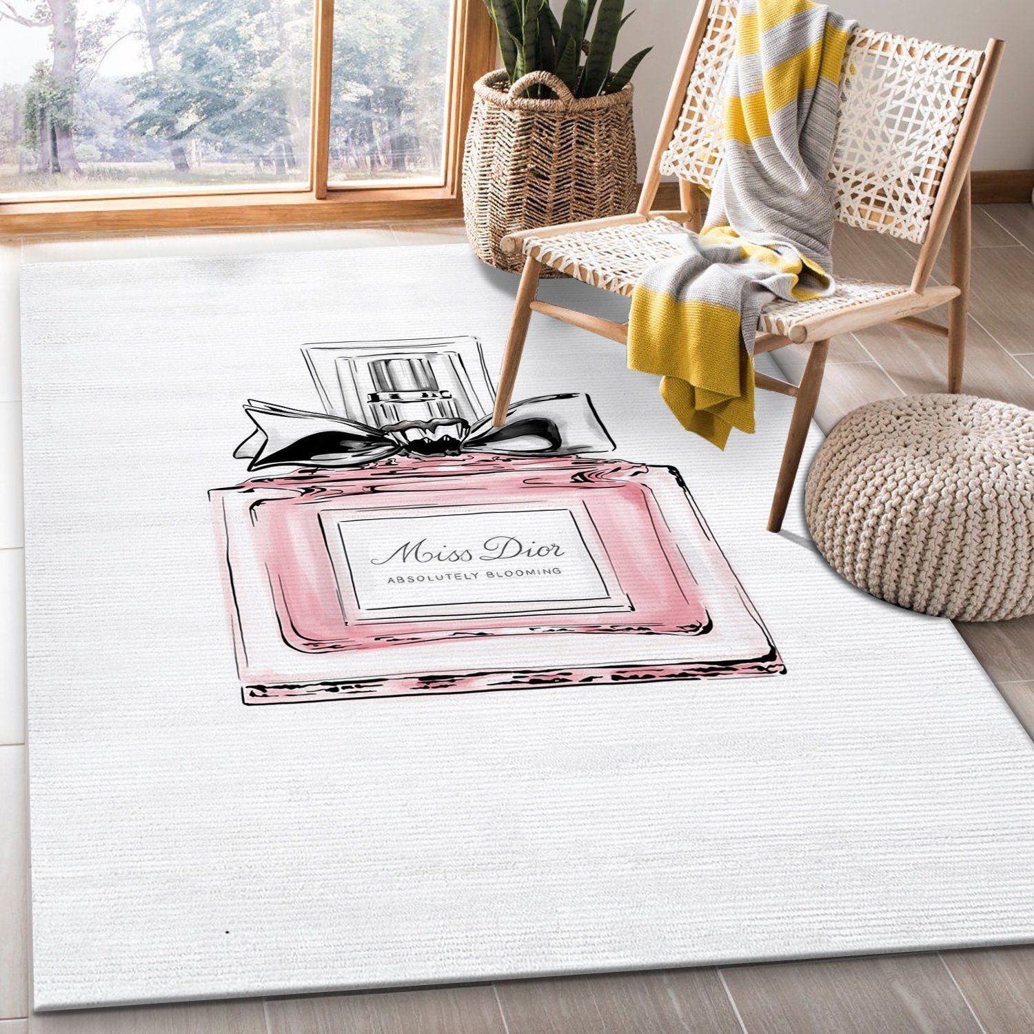 Dior Area Luxury Fashion Brand Rug Area Carpet Home Decor Door Mat