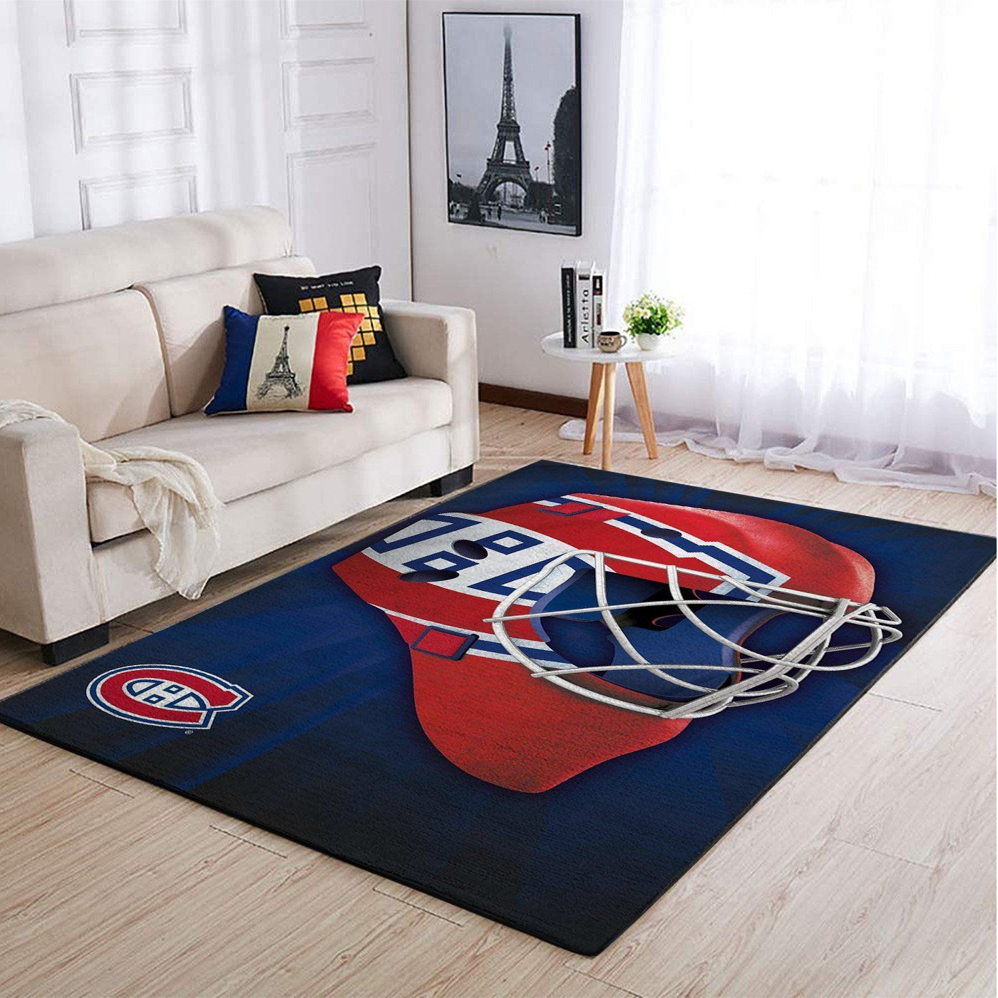 Montr Al Canadiens Nhl Team Logo Type 7867 Rug Living Room Home Decor Area Carpet