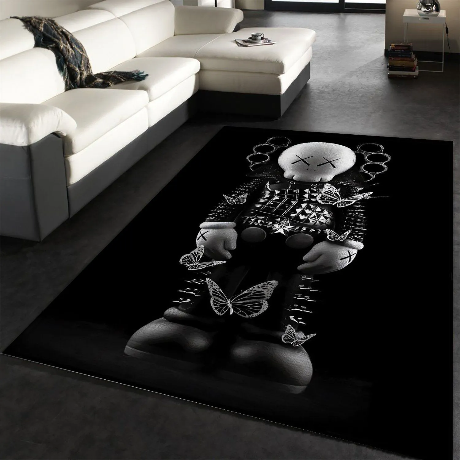 Kaws Luxury Fashion Brand Rug Home Decor Area Carpet Door Mat