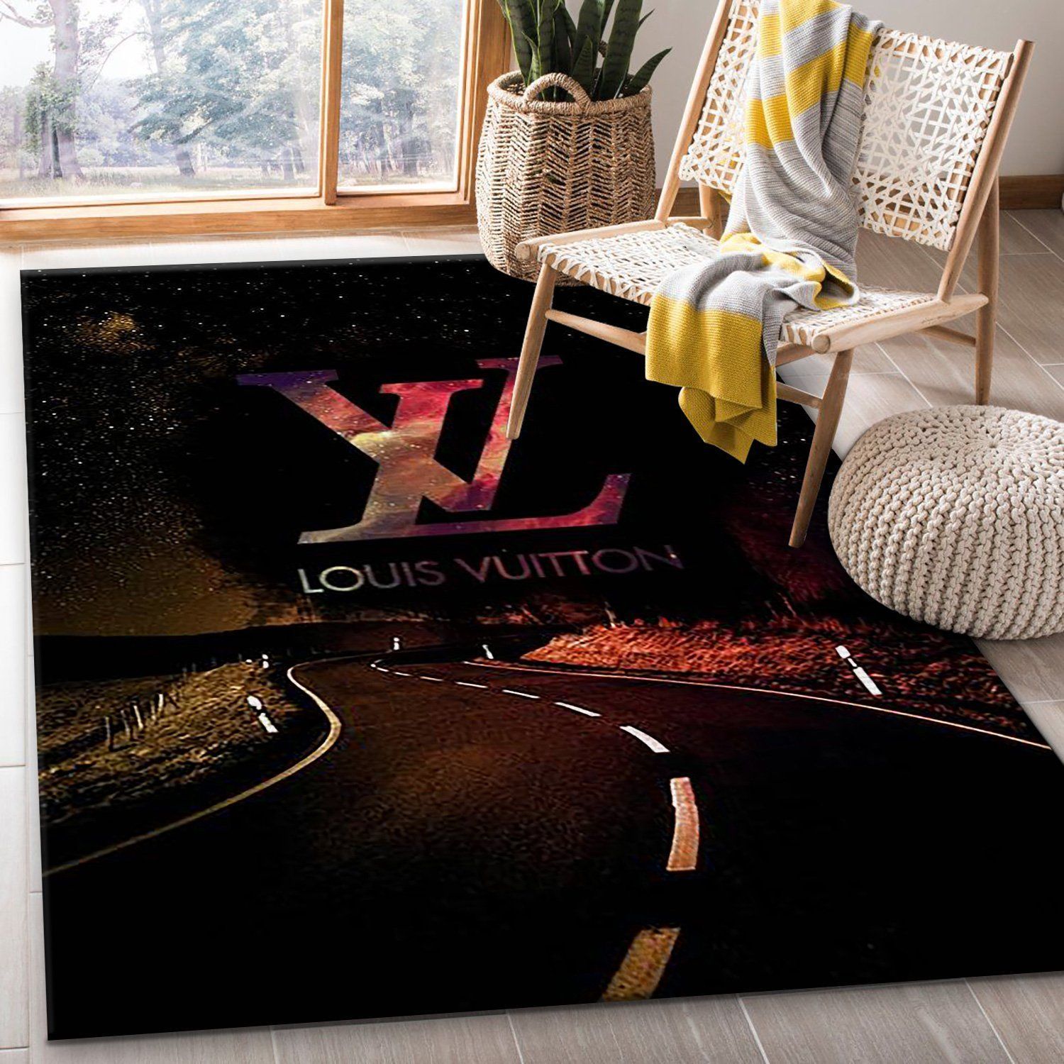 Louis Vuitton Path Area Fn Christmas The Luxury Fashion Brand Rug Door Mat Area Carpet Home Decor