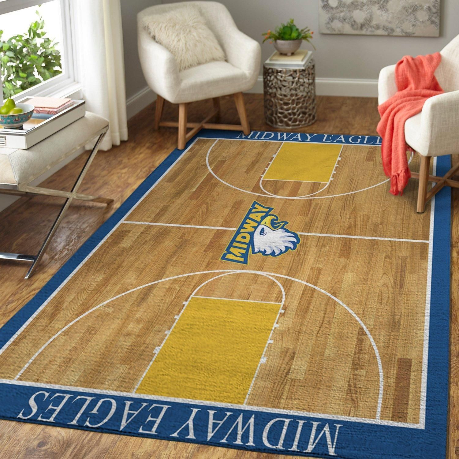Midway Eagles Ncaa Basketball Custom Type 7968 Rug Home Decor Area Carpet Living Room