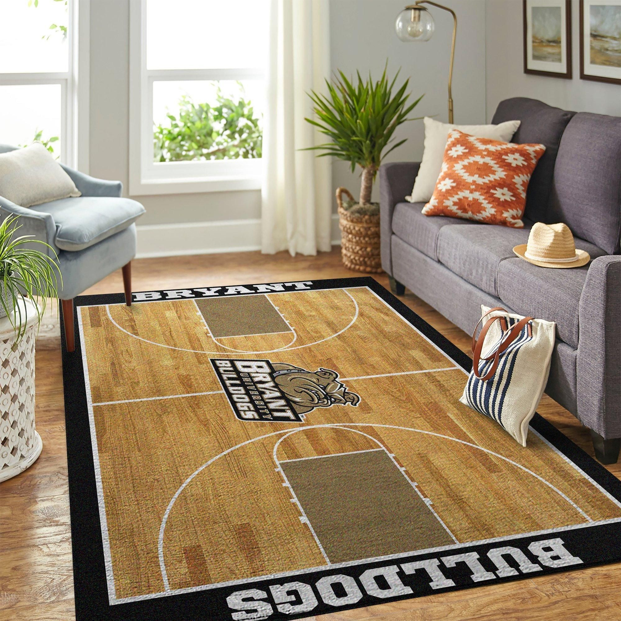 Bryant Bulldogs Ncaa Basketball Custom Type 7972 Rug Home Decor Living Room Area Carpet