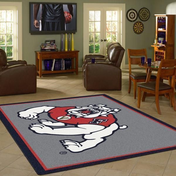 Fresno State Bulldogss Ncaa Football Basketball Custom Type 7979 Rug Home Decor Area Carpet Living Room