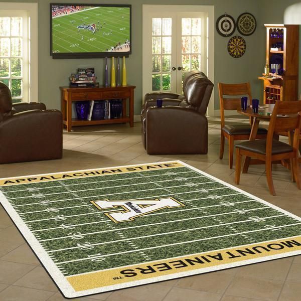 Appalachian State Mountaineerss Ncaa Football Basketball Custom Type 7996 Rug Home Decor Living Room Area Carpet