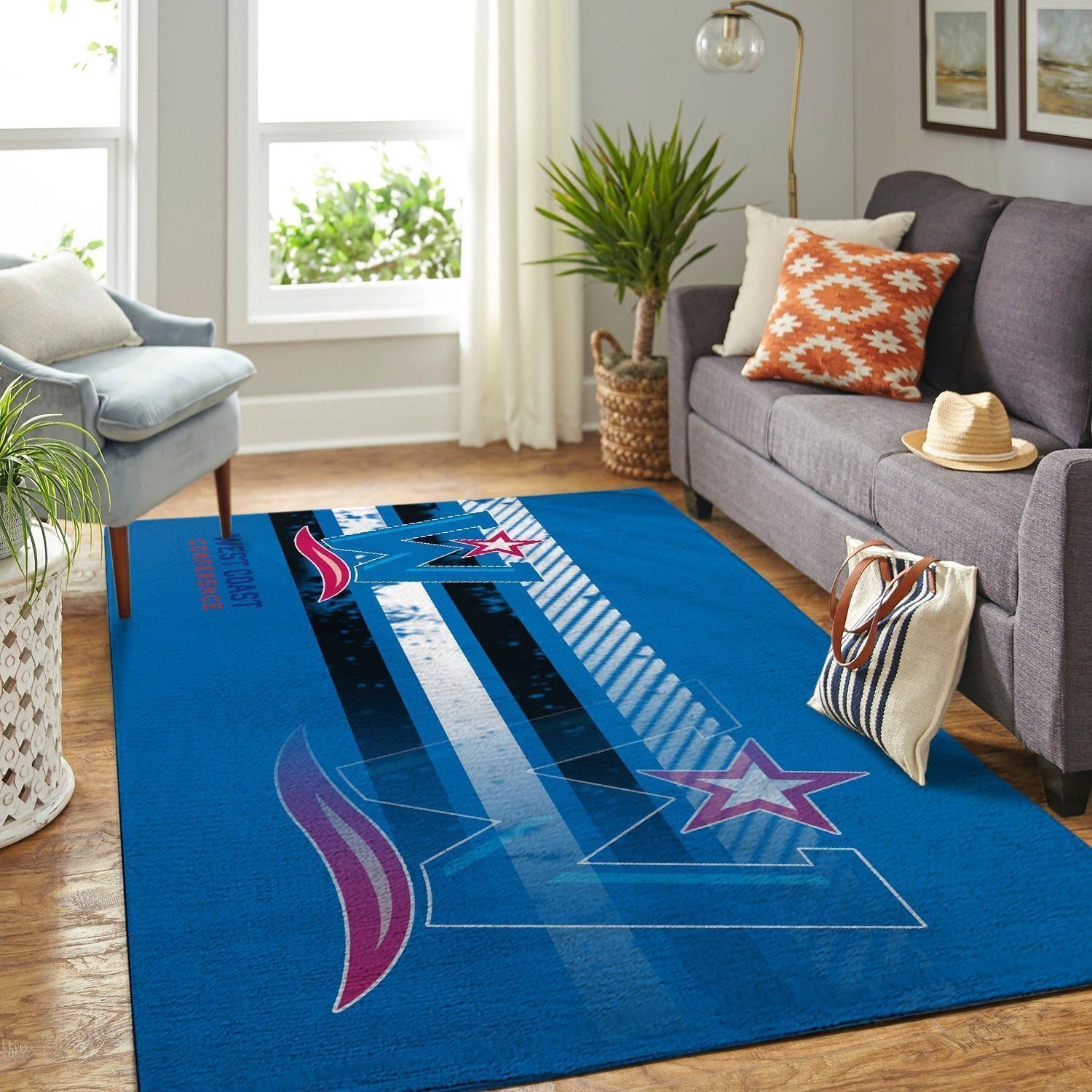 West Coast Conferences Ncaa Football Basketball Custom Type 8063 Rug Area Carpet Living Room Home Decor