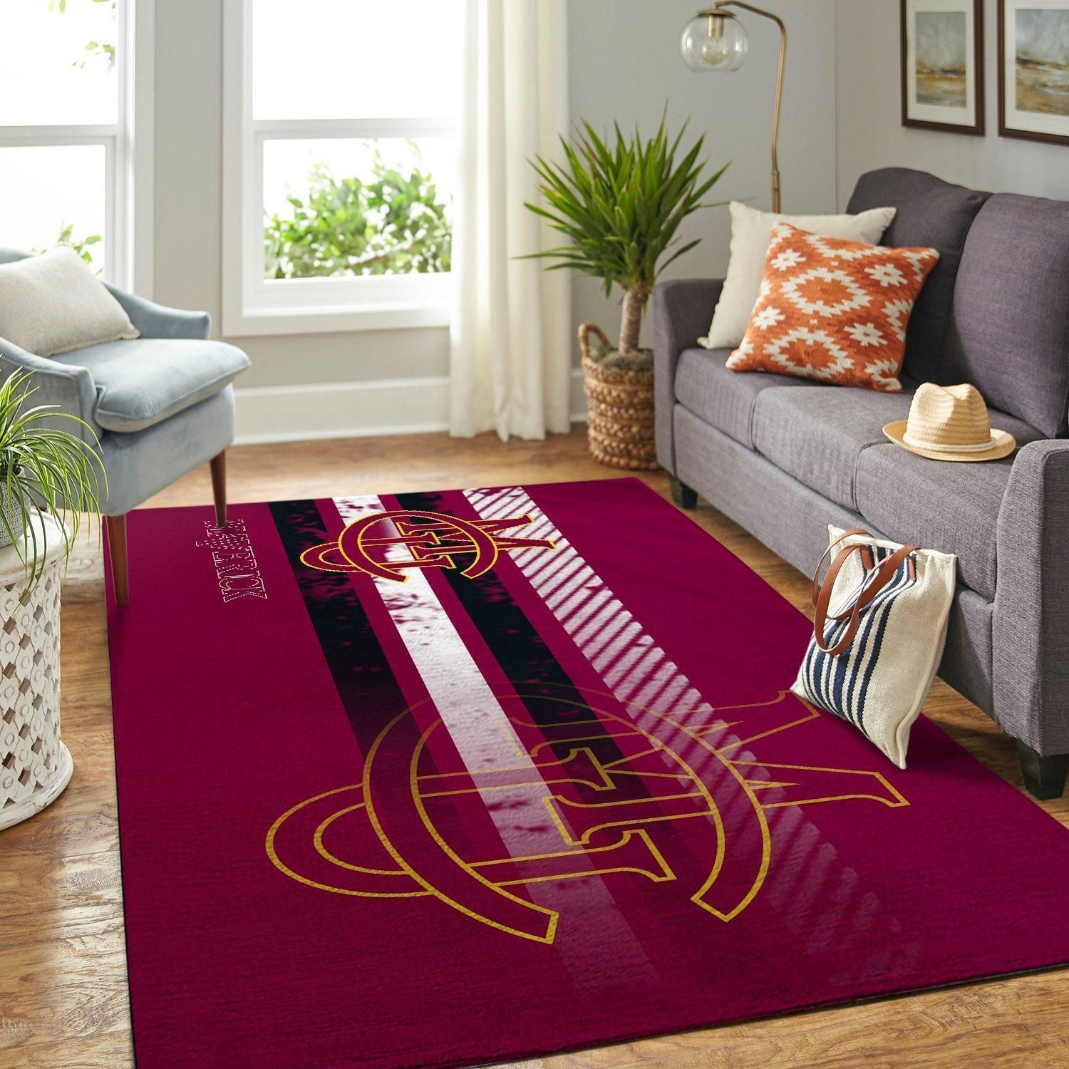 Cmu Maverickss Ncaa Football Basketball Custom Type 8145 Rug Home Decor Area Carpet Living Room