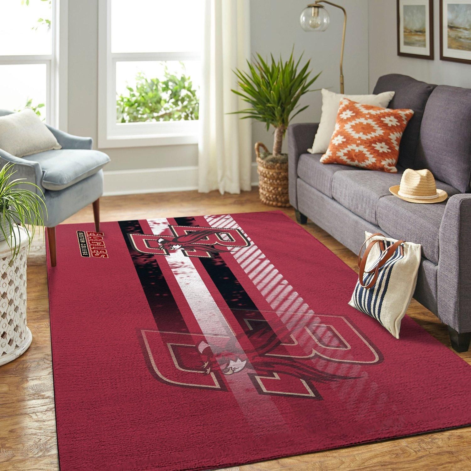Boston College Eagless Ncaa Football Basketball Custom Type 8233 Rug Living Room Area Carpet Home Decor