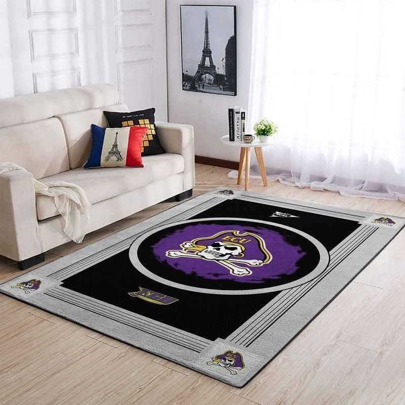 East Carolina Piratess Ncaa Football Basketball Team Logo Type 8274 Rug Living Room Home Decor Area Carpet