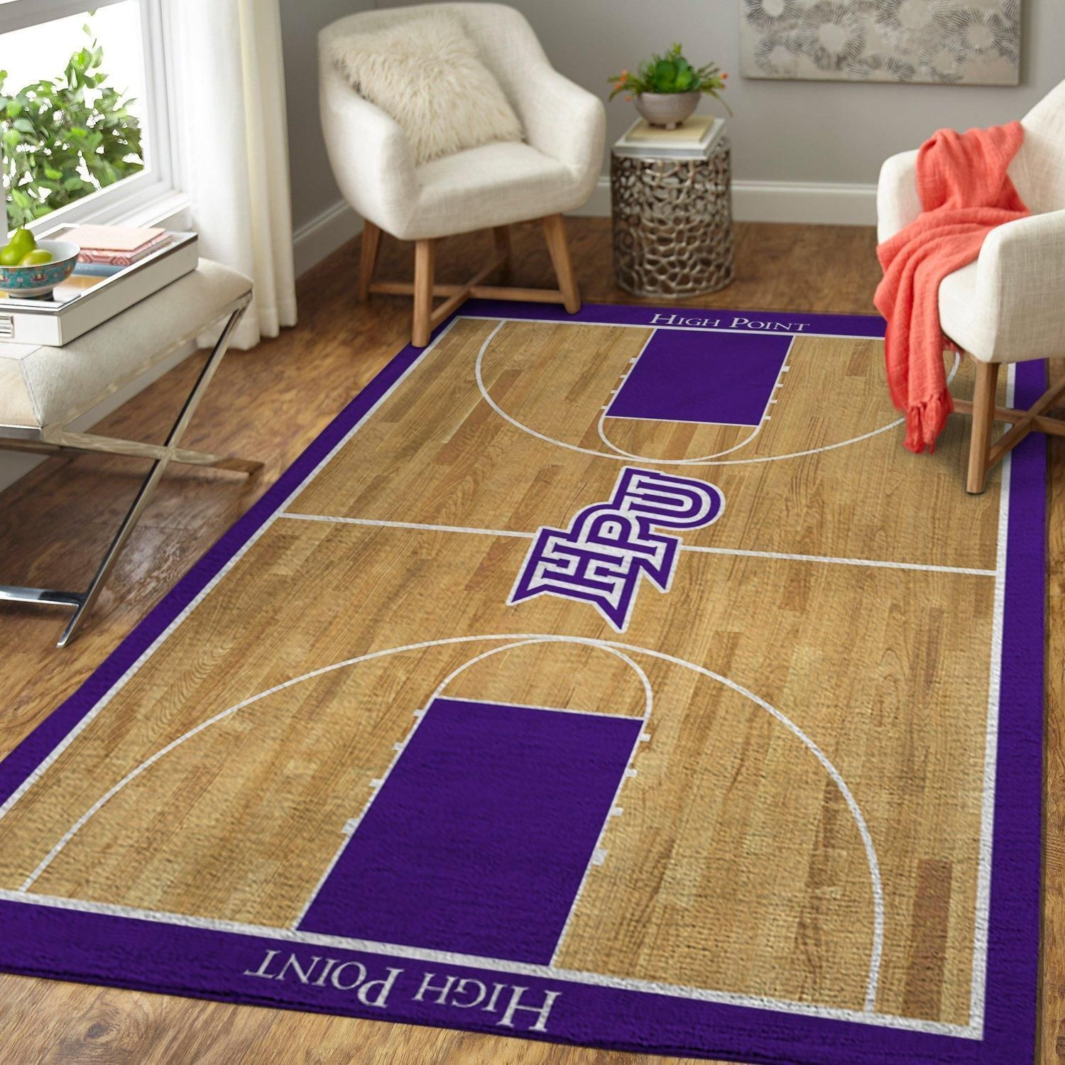 High Point Ncaa Basketball Custom Type 8284 Rug Area Carpet Living Room Home Decor