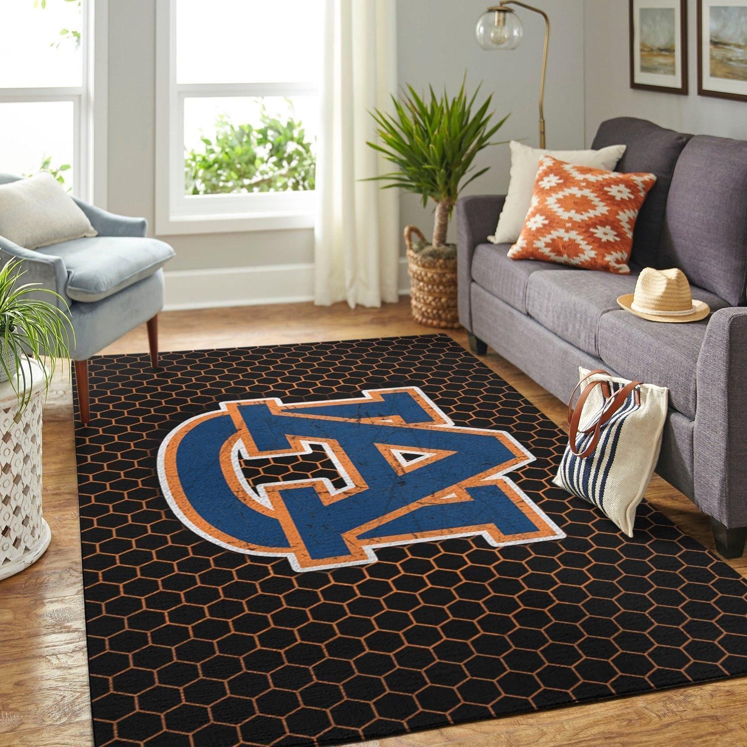 Auburn Tigerss Ncaa Football Basketball Custom Type 8321 Rug Home Decor Area Carpet Living Room