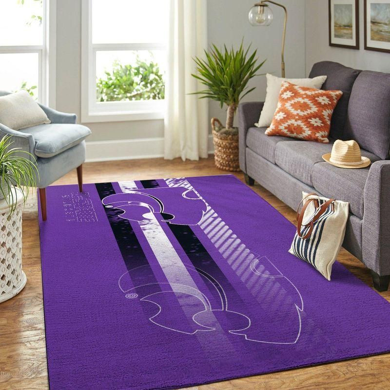 Kansas State Wildcats Ncaa Custom Type 8455 Rug Living Room Home Decor Area Carpet