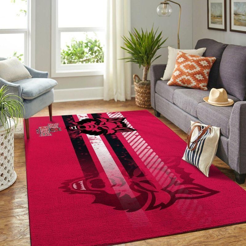Arkansas State Red Wolves Ncaa Custom Type 8523 Rug Living Room Area Carpet Home Decor