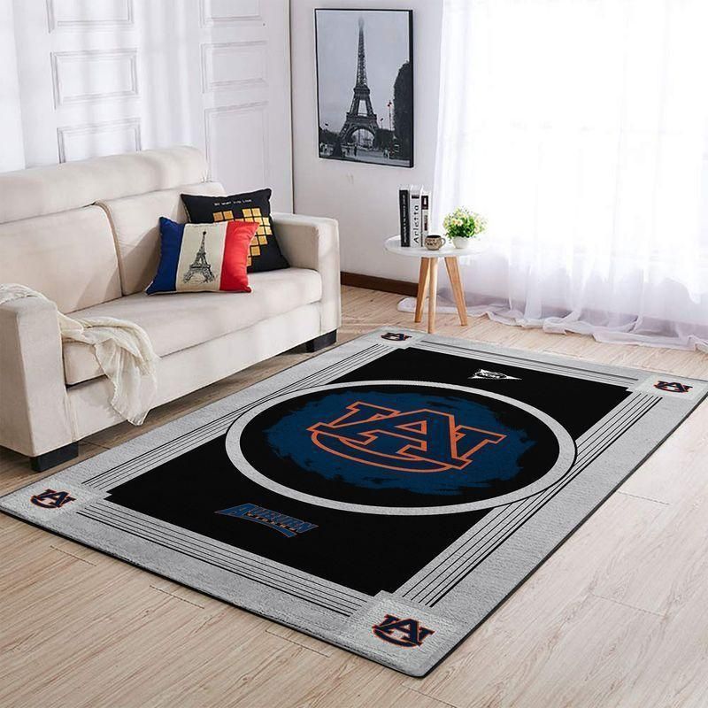 Auburn Tigers Ncaa Team Logos Type 8532 Rug Home Decor Area Carpet Living Room