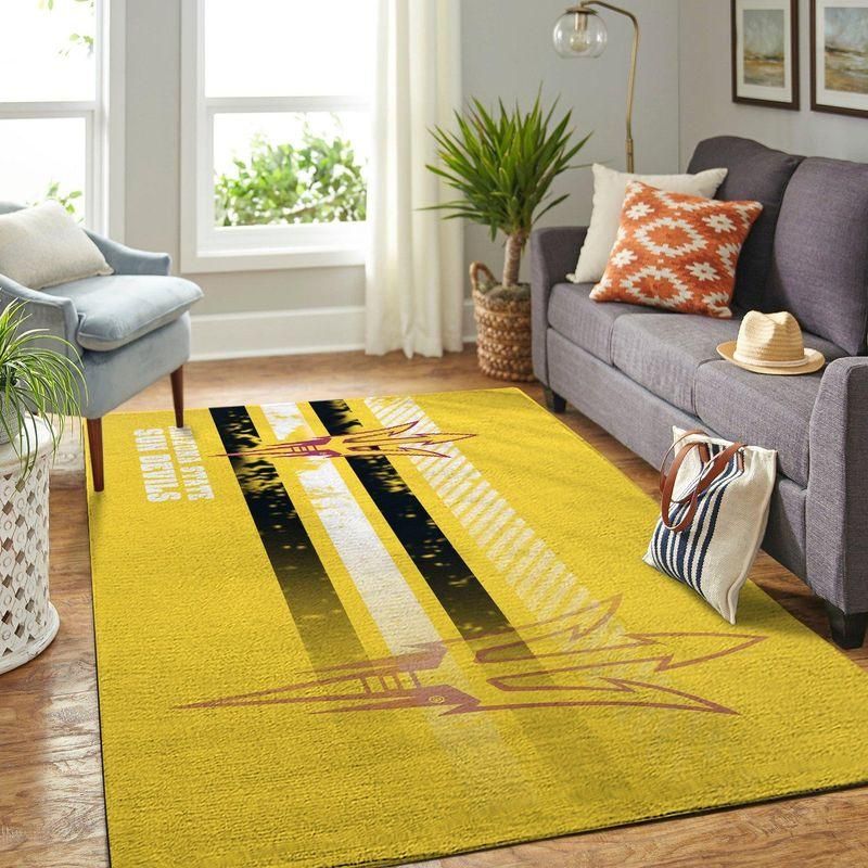 Arizona State Sun Devils Ncaa Custom Type 8535 Rug Home Decor Area Carpet Living Room