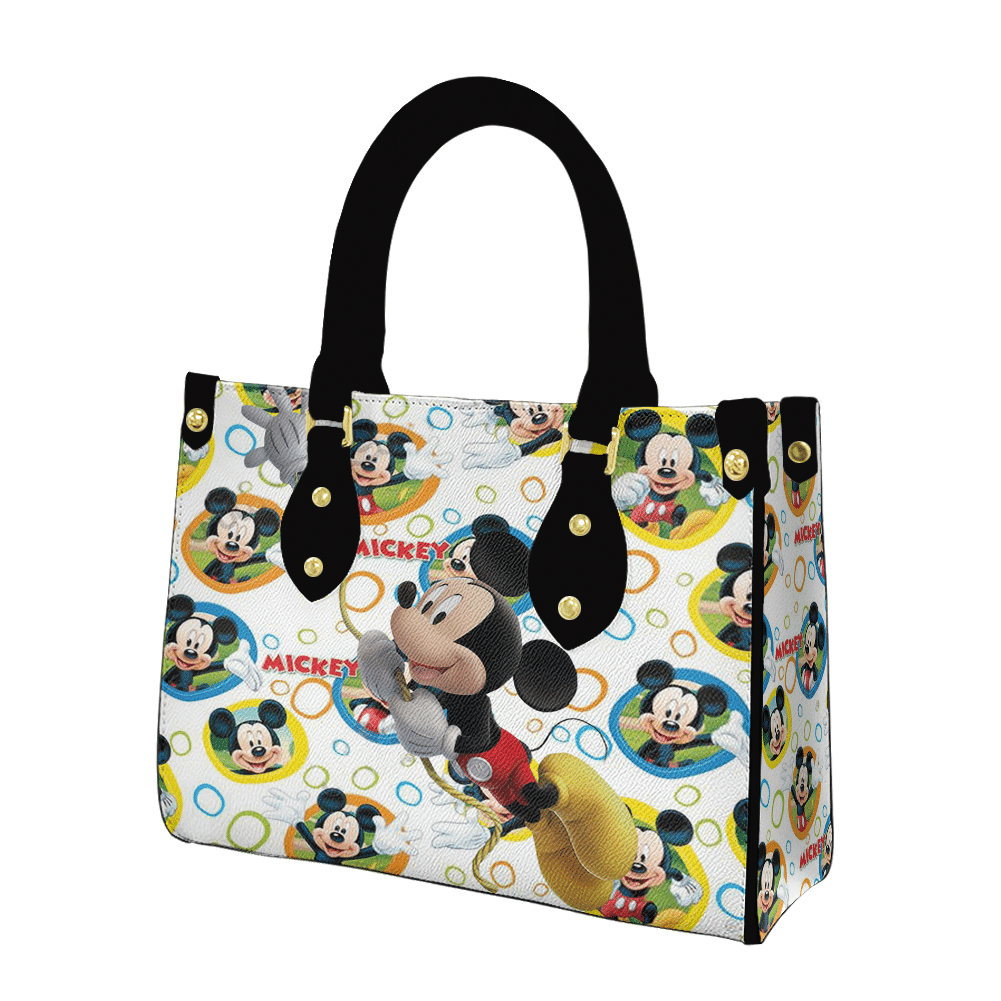 Mickey Mouse Women Leather Hand Bag