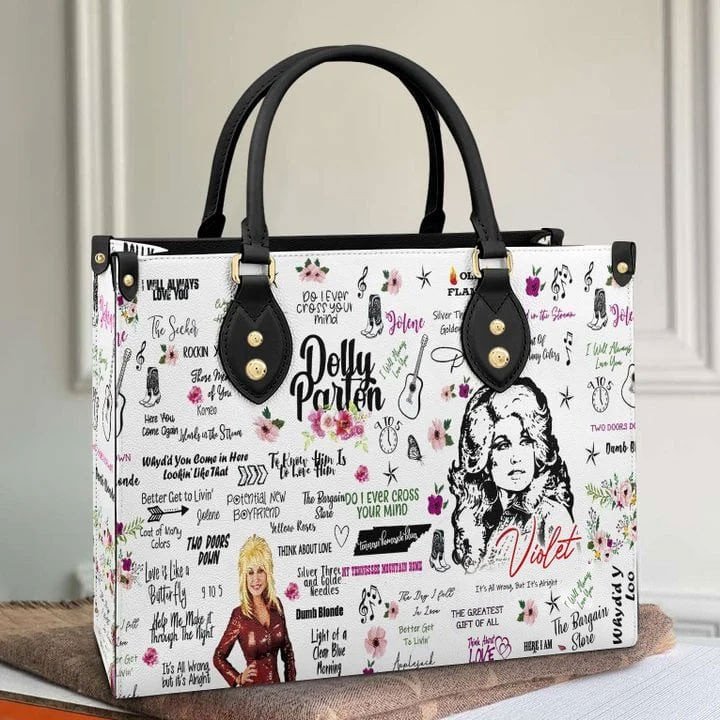 Dolly Parton Women Leather Hand Bag