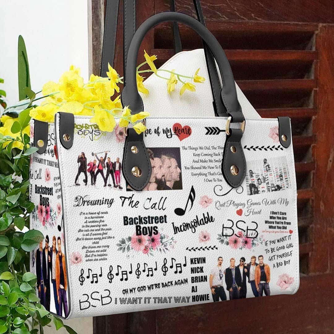 Backstreet Boys lover Women Leather Hand Bag