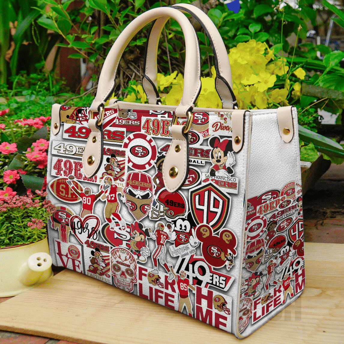 San Francisco 49ers Women Leather Hand Bag