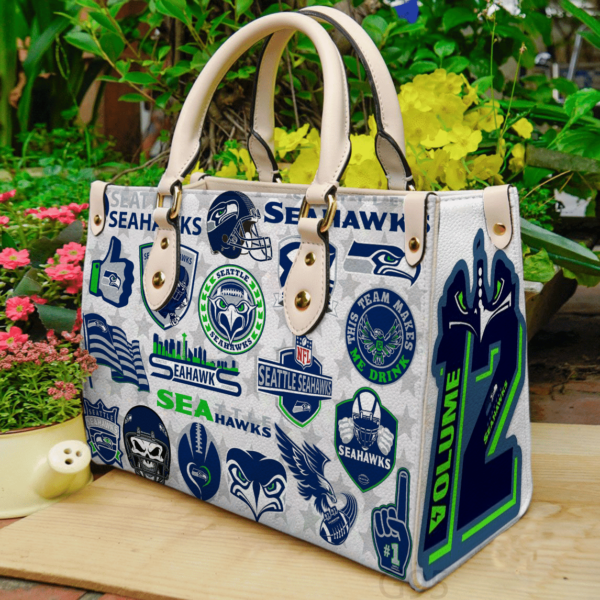 Seattle Seahawks Women Leather Hand Bag