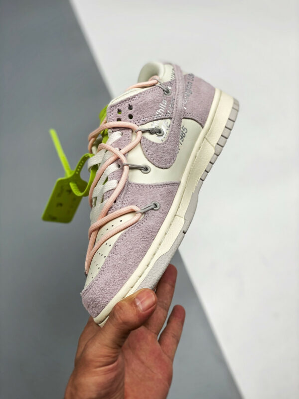 Off-White x Nike Dunk Low 12 of 50 Purple Sail For Sale