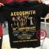 Aerosmith 50Th Anniversary 1971 2021 Thank You For The Memories T Shirt