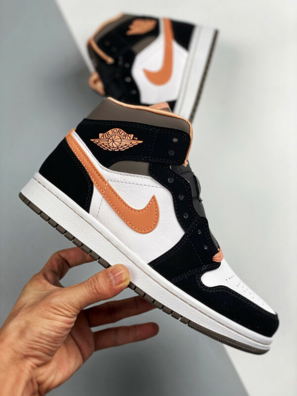 Air Jordan 1 Mid Peach Mocha DH0210-100 For Sale