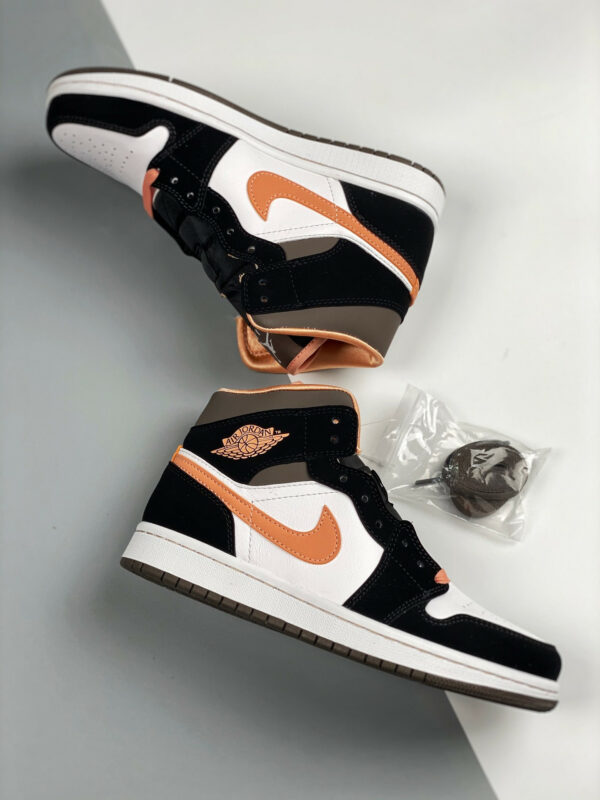 Air Jordan 1 Mid Peach Mocha DH0210-100 For Sale