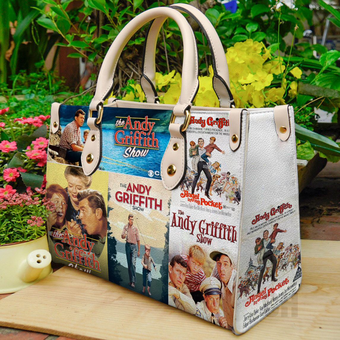 The Andy Griffith Women Leather Hand Bag