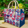 Detroit Pistons Women Leather Hand Bag