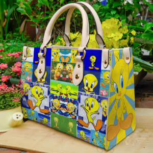 Tweety Bird 13 Women Leather Hand Bag