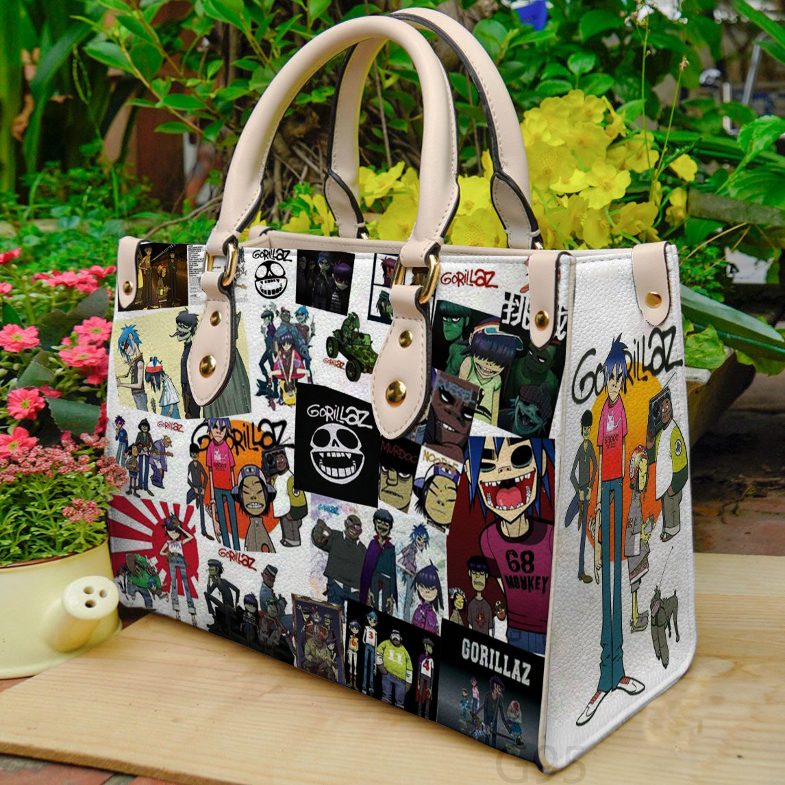 Gorillaz Women Leather Hand Bag