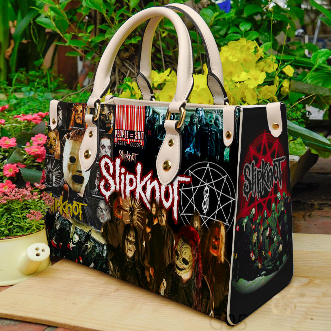 Slipknot Women Leather Hand Bag