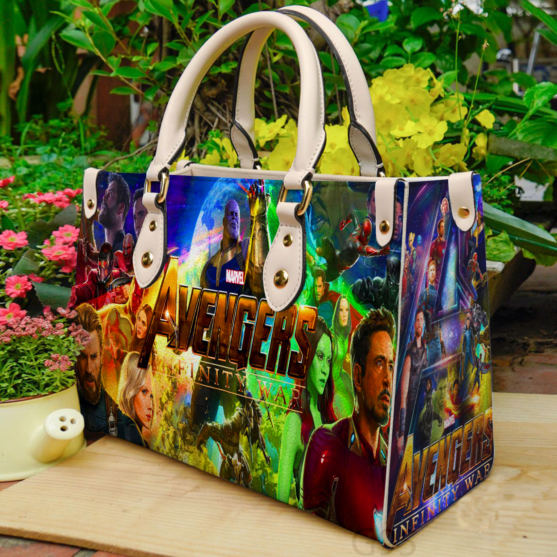 Marvel 4 Women Leather Hand Bag