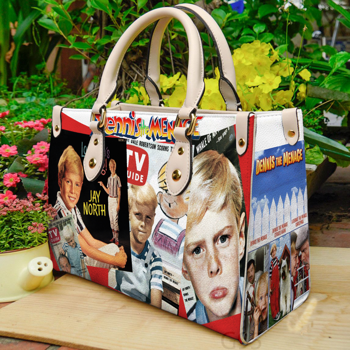 Dennis the Menace Women Leather Hand Bag