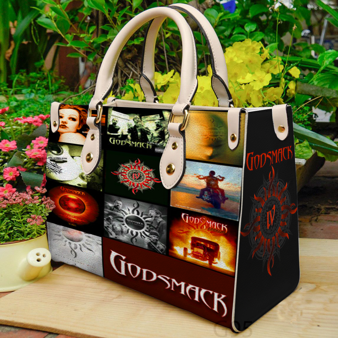 Godsmack Women Leather Hand Bag