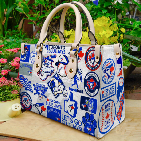 Toronto Blue Jays 1 Women Leather Hand Bag