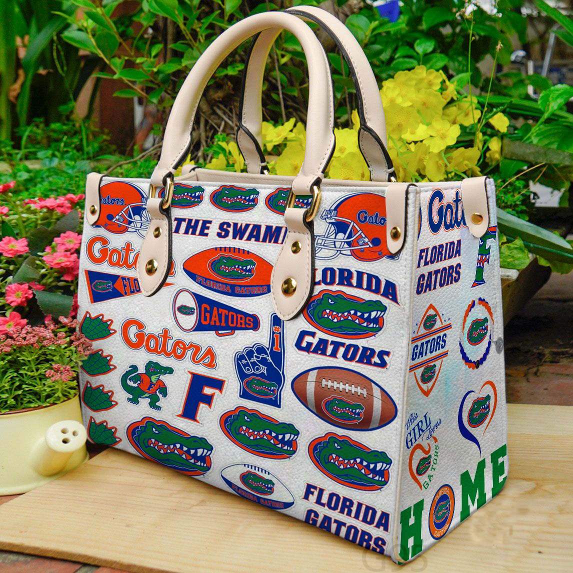 Florida Gators Women Leather Hand Bag