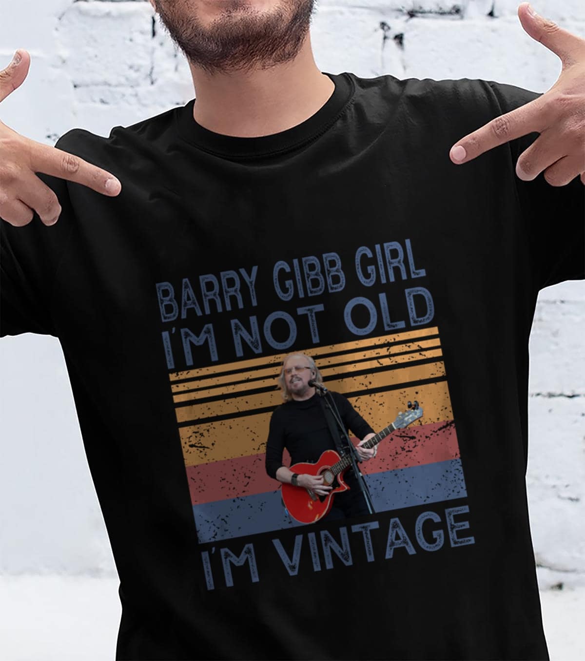 Barry Gibb Type 144 T Shirt