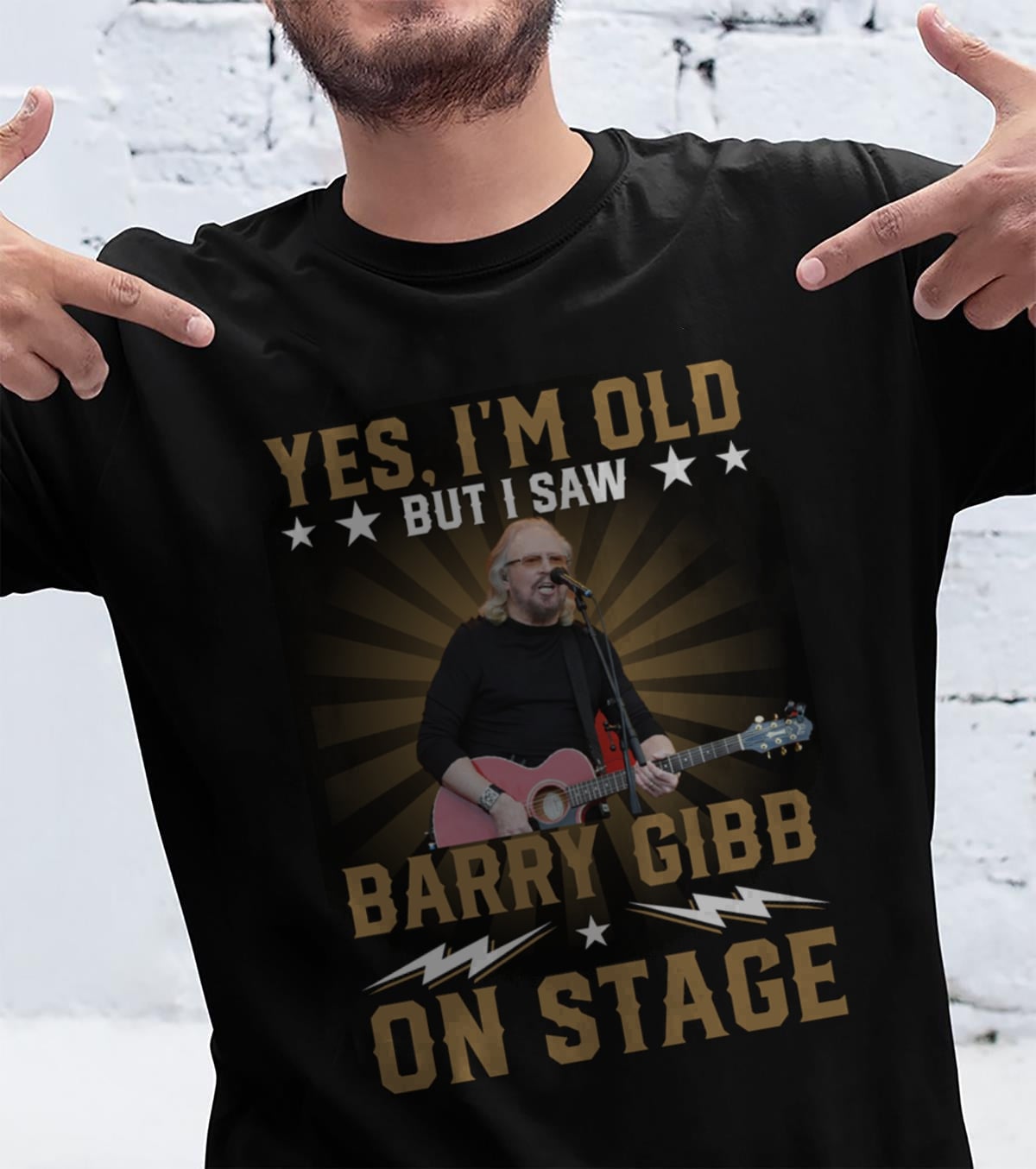 Barry Gibb Type 162 T Shirt