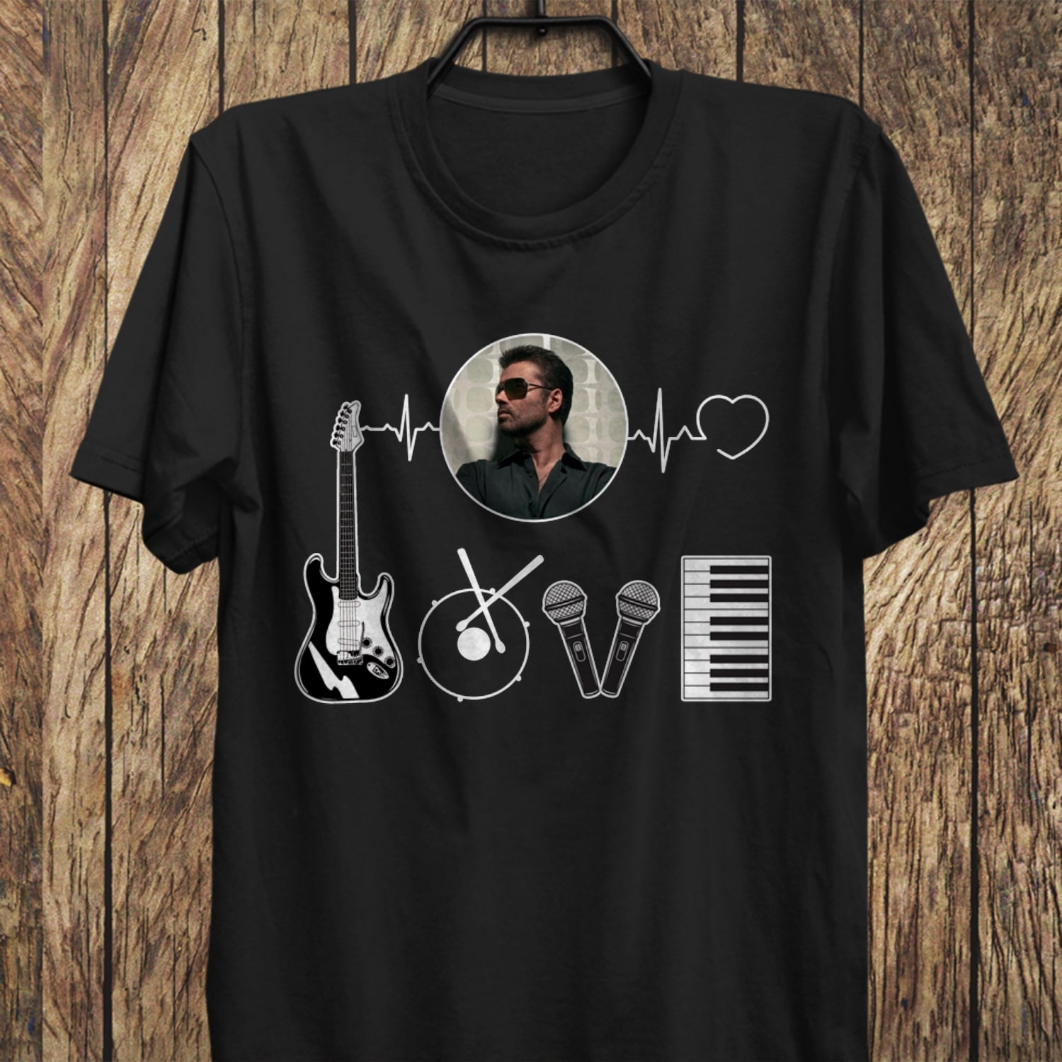 George Michael Heartbeat T Shirt