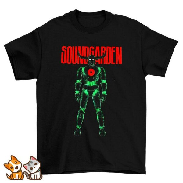 Inspired Soundgarden Chris Cornell Tour Black Unisex Concise Men Avant Garde Concise Black Leisure T Shirt