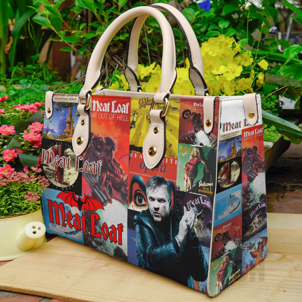 Meat Loaf Women Leather Hand Bag