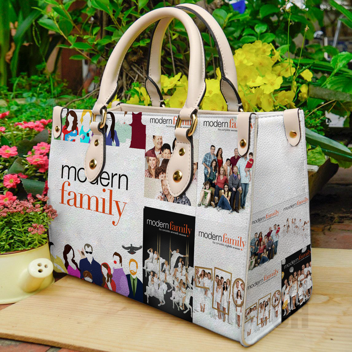 Modern Family Women Leather Hand Bag