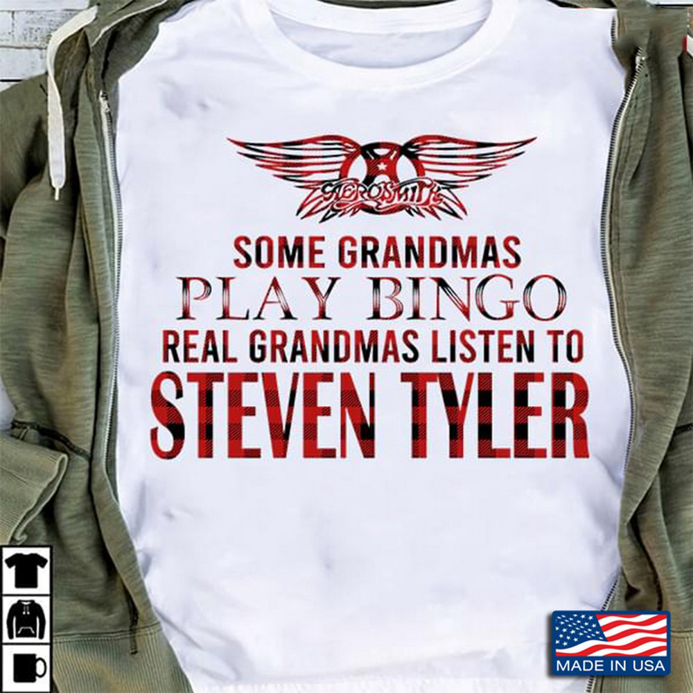 Real Grandmas Listen To Steven Tyler Type 2232 T Shirt