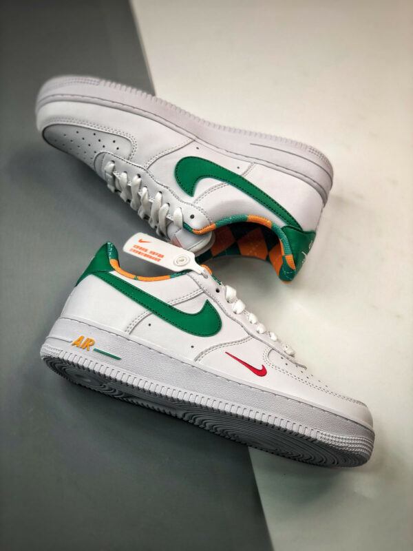 Nike Air Force 1 Low White Green For Sale