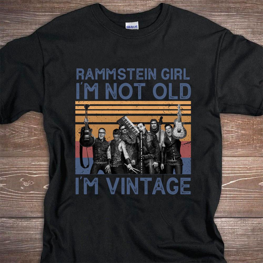 Rammstein Girl Im Not Old Im Vintage T Shirt