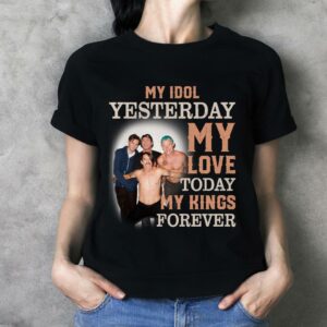 Red Hot Chili Peppers My Idol Yesterday My Love Today My King Forever T Shirt